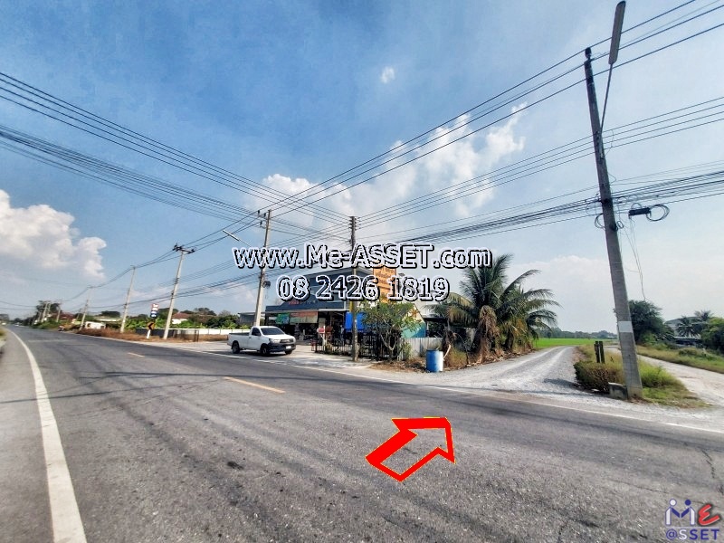 ขายที่ดินเปล่า ย่าน ดาวทอง ลานตากฟ้า นครชัยศรี นครปฐม : ใกล้หมู่บ้านพฤกษา 4 (ลานตากฟ้า) : 3-3-54.2 ไร่