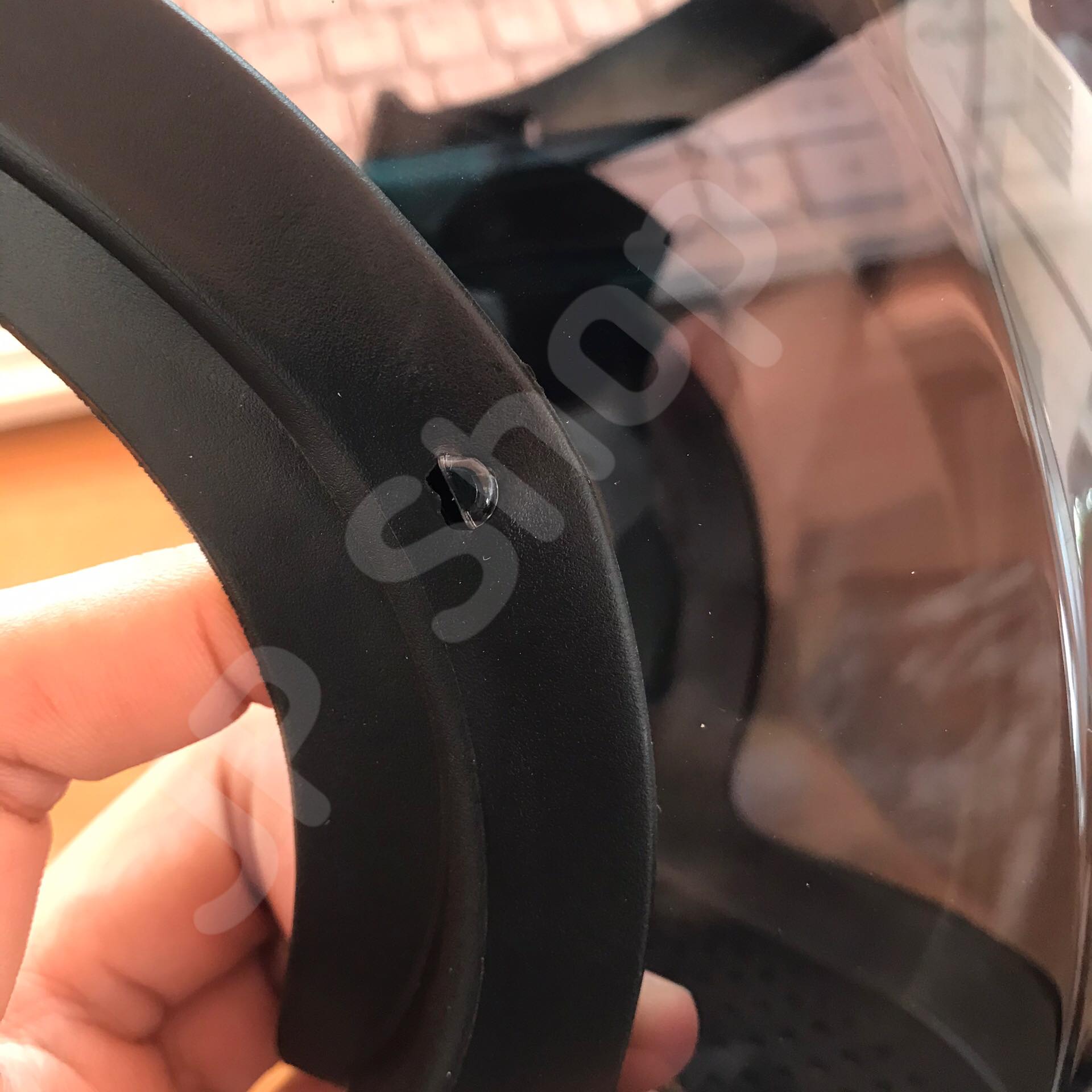 Face shieid หน้าสกากเฟสชิว สีดำ ใส่สบาย เต็มหน้า ราคาไม่แพง สนใจสั่งซื้อได้เลย #04250