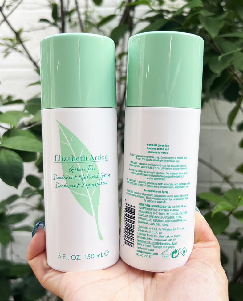 Elizabeth Arden Green Tea Cream Deodorant Spray 150ml. สเปรย์ระงับกลิ่นกาย