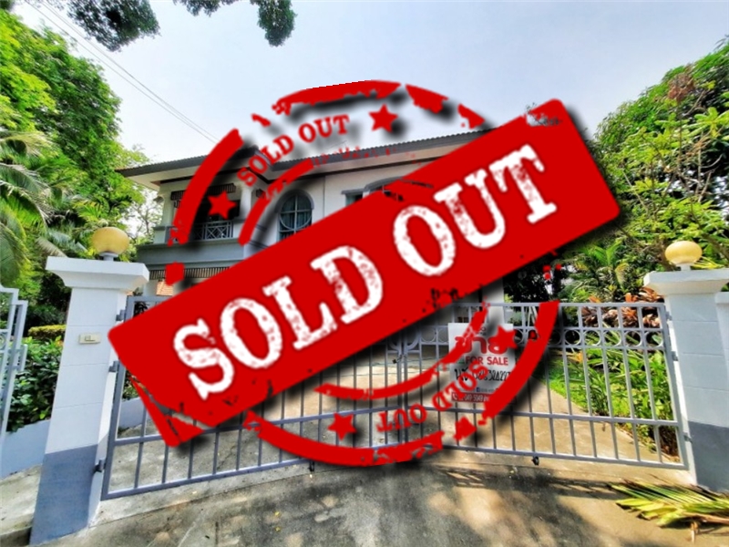 ขายบ้านเดี่ยว ม.นันทวัน วงแหวน-รัตนาธิเบศร์ ถ.ตลิ่งชัน-สุพรรณบุรี ต.เสาธงหิน อ.บางใหญ่ นนทบุรี ต้นโครงการ ติดสวนสาธารณะ หน้าบ้านไม่ชนใคร / พื้นที่ 2 ชั้น 146.7 ตารางวา
