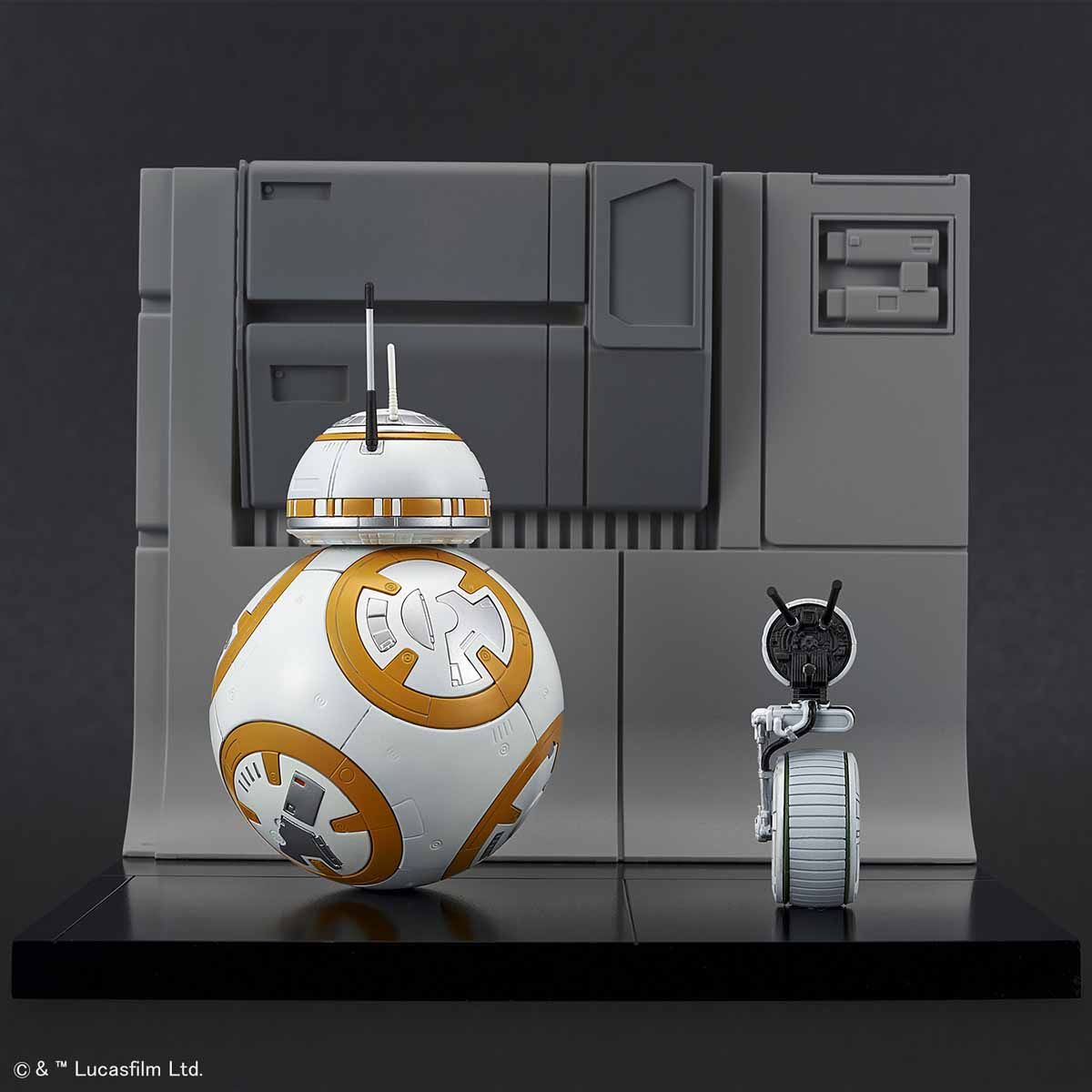 1/12 BB-8 & D-O Diorama Set BANDAI - Star Wars