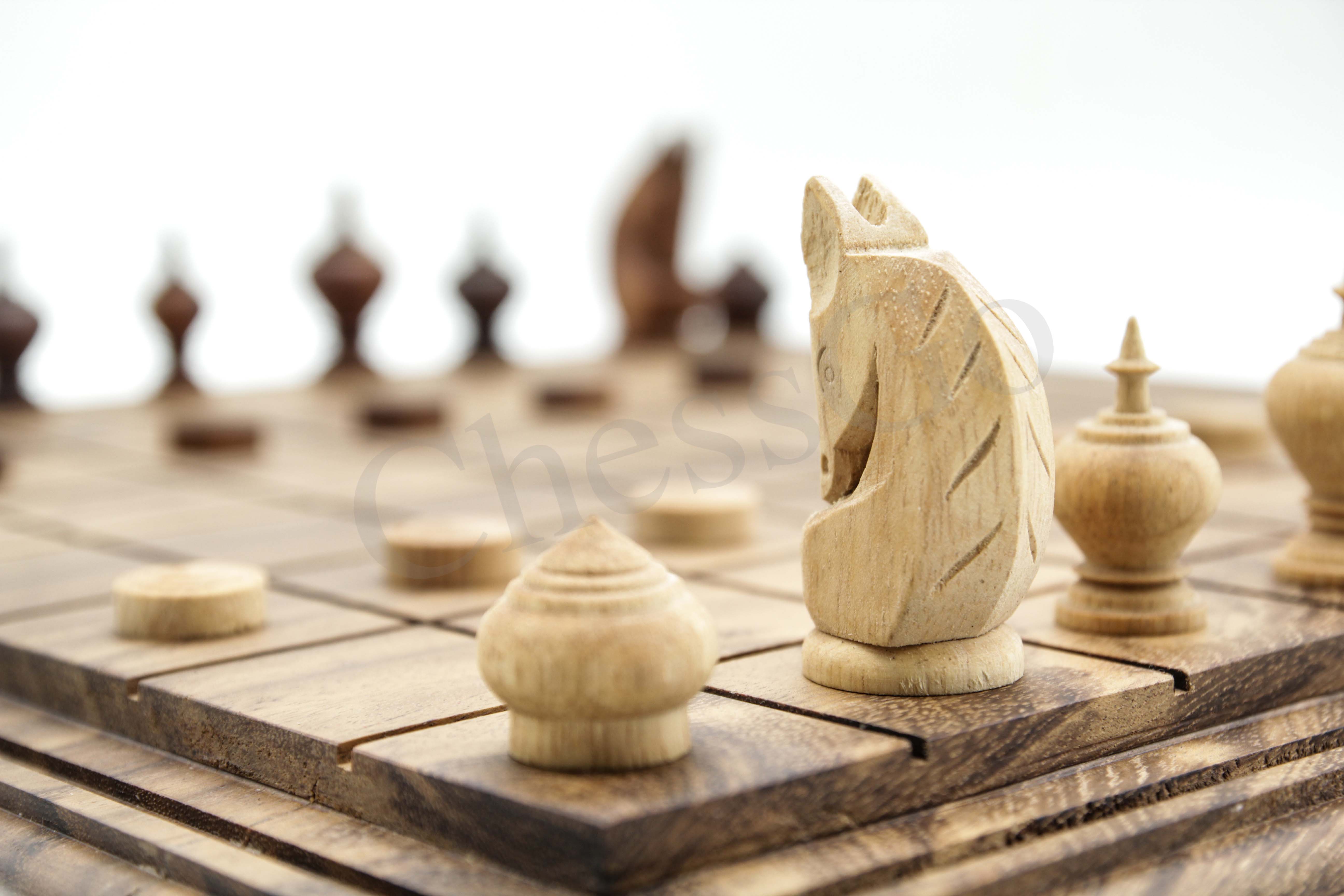 ชุดหมากรุกไทยไม้พฤกษ์(ตัวไม้รุ่นปกติ)