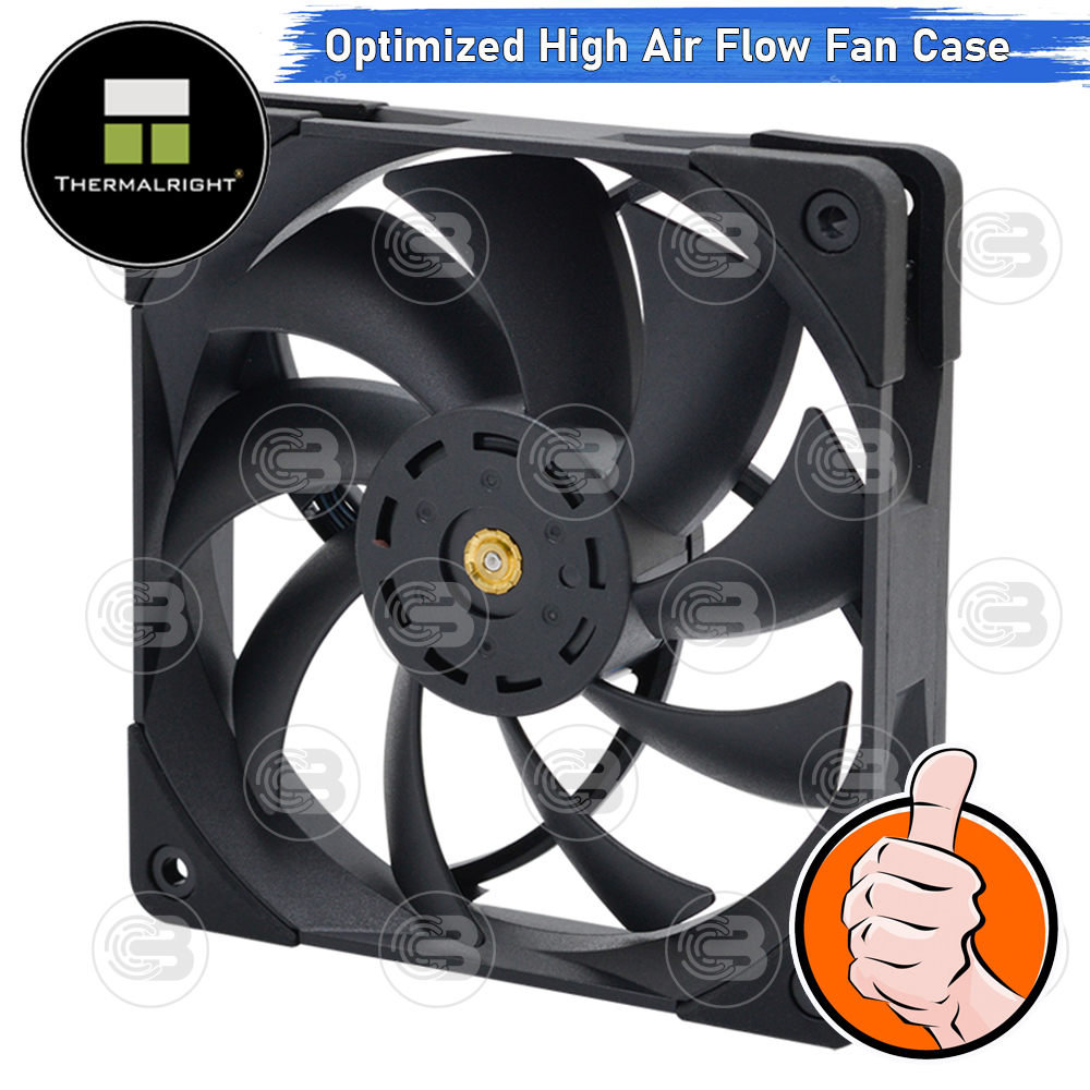 [CoolBlasterThai] Thermalright TL-C12 PRO 1850 RMP High Air Flow Fan Case (size 120 mm.) ประกัน 6 ปี
