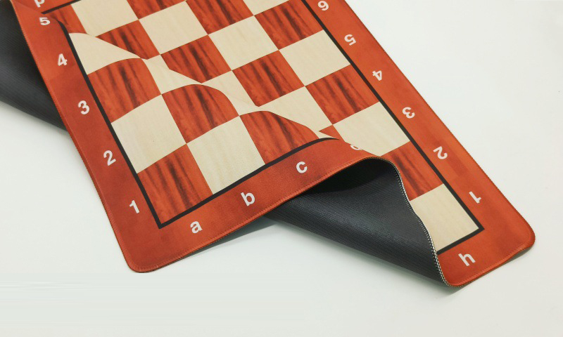 20" Floppy Mouse Pad Chess Board กระดานหมากรุกสากลยางสีลายไม้