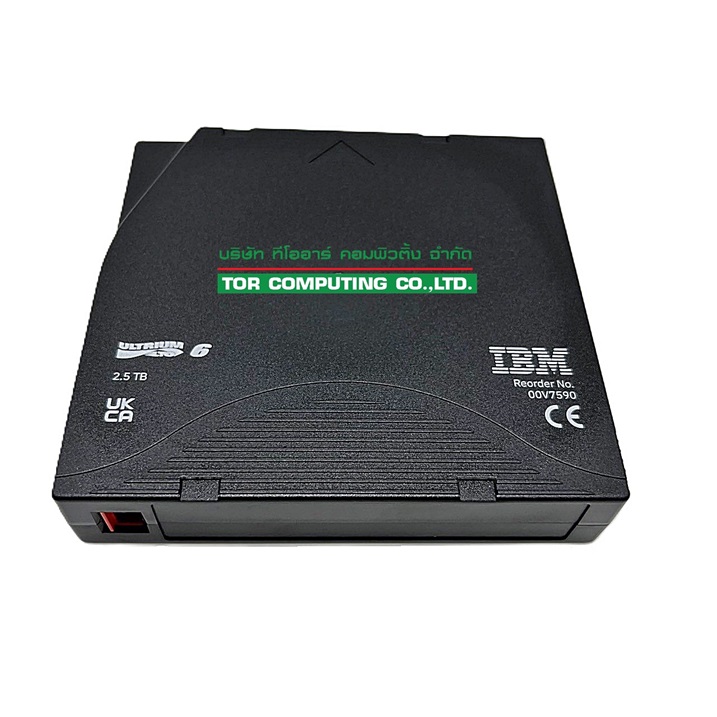 NEW IBM 00V7590 [TorCompTH Thailand ขาย จำหน่าย ราคา] IBM LTO6 Ultrium6 2.50/6.25TB Data Cartridge