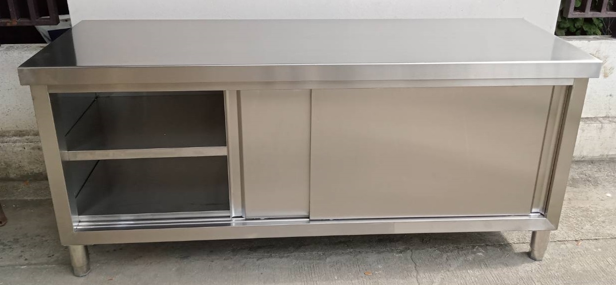 ตู้เคาน์เตอร์สแตนเลส #304 รุ่น : SWGZ-1868