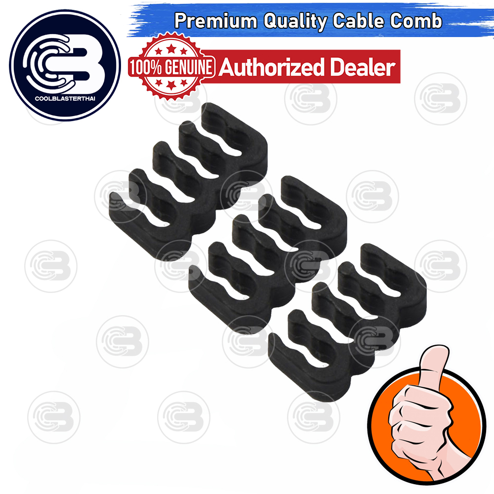[CoolBlasterThai] 8 Pin ATX BLACK CABLE COMB/HOLDER