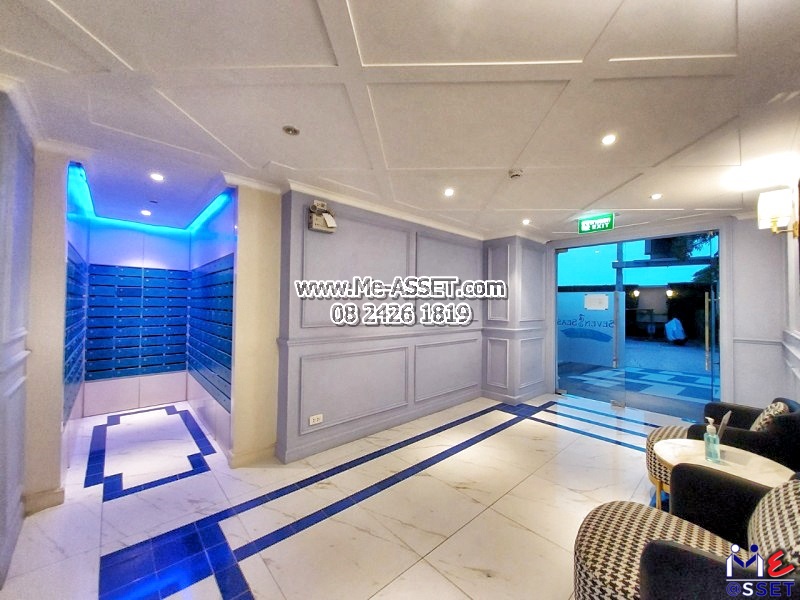 ขายคอนโด วิวสระว่ายน้ำ ย่าน พัทยา นาจอมเทียน เขาพระตำหนัก บางละมุง สัตหีบ : เซเว่นซีส์โค้ดดิอะซูร์ Seven Seas Cote D'Azur : 32.29 ตร.เมตร