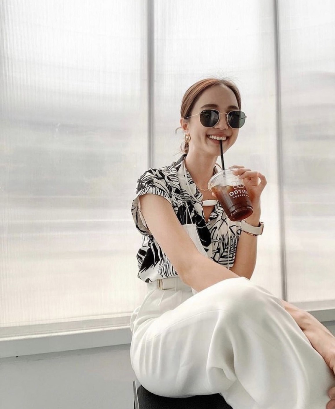 RayBan RB3548N 001 HEXAGONAL
