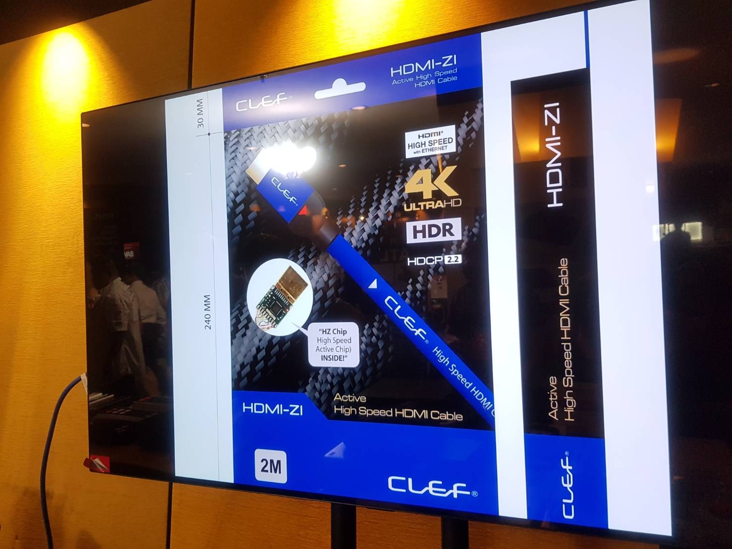Clef HDMI-ZI Active 4k