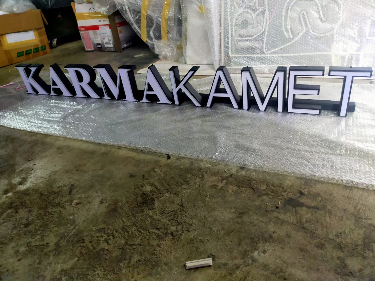 งานป้ายกล่องไฟ