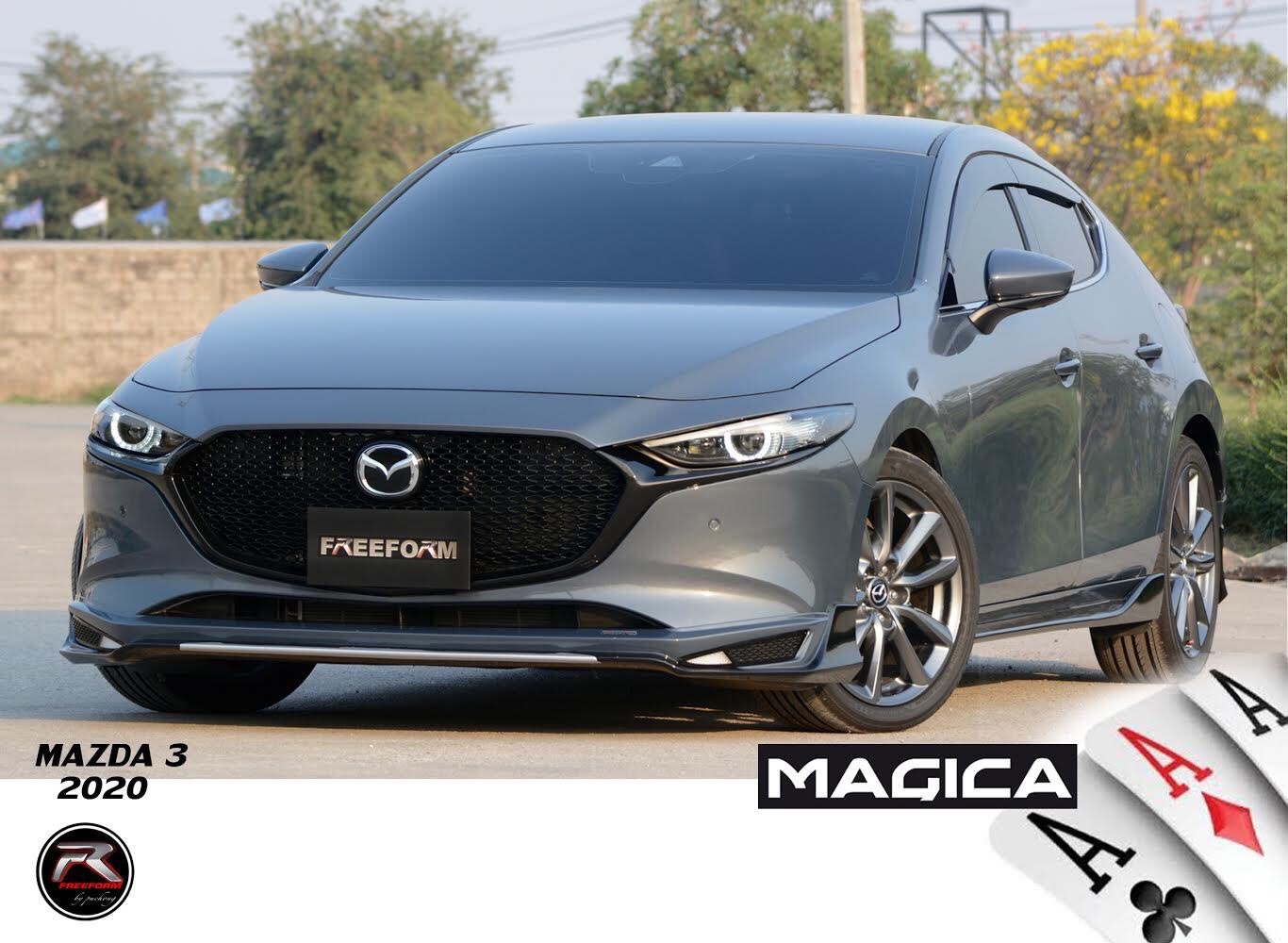 ชุดแต่ง Mazda 3 Fastback รุ่น MAGICA
