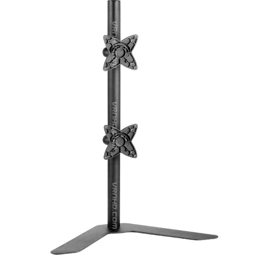 LCD-T8 ขาตั้งจอคอม หมุนแนวตั้ง-แนวนอน สำหรับจอขนาด 13"-27" x2 จอ [บน-ล่าง]