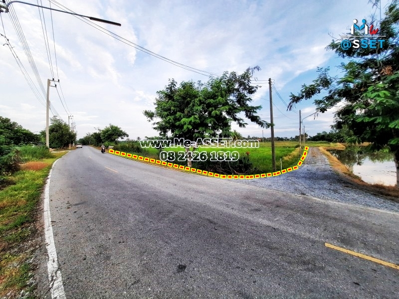 ขายที่ดินเปล่า ย่าน ลานตากฟ้า มหาสวัสดิ์ งิ้วราย : ใกล้ ม.พฤกษา 8 : 377 ตารางวา