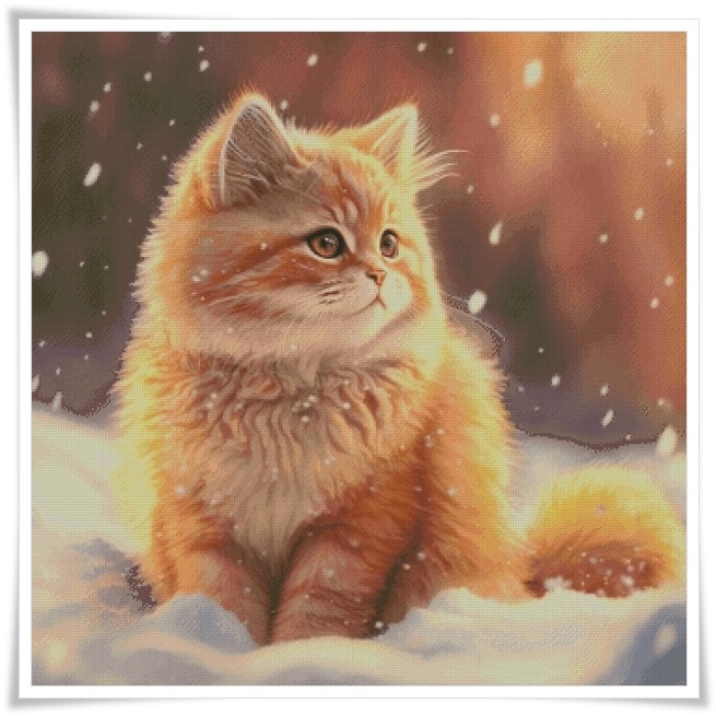 Orange cat (พิมพ์ลาย)
