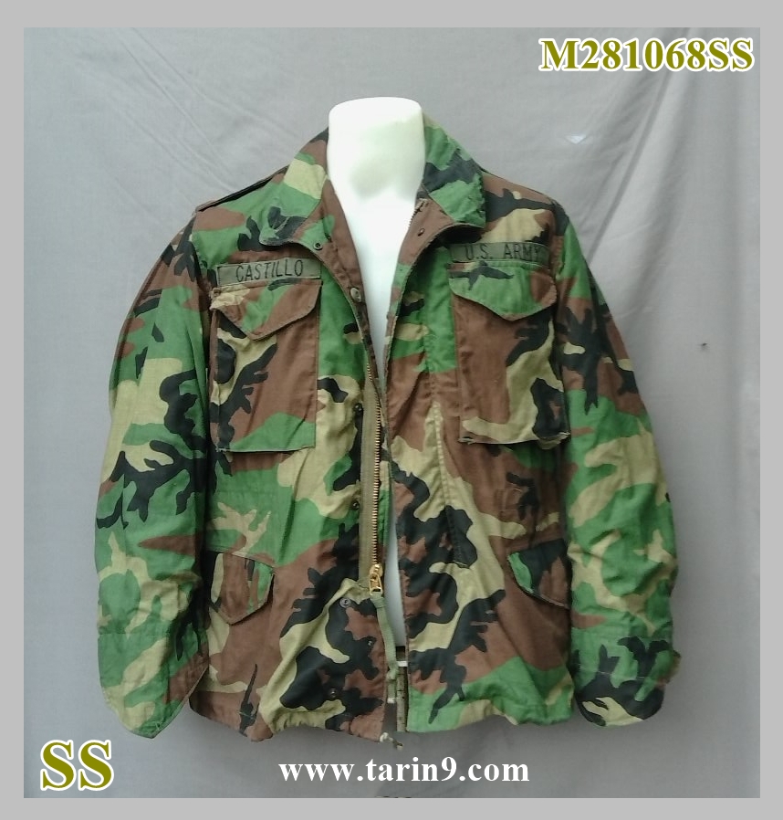 เสื้อทหาร M65 Class2 Small short