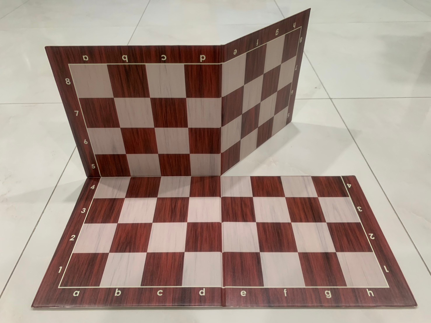 20" PU Double Fold Chess Board กระดานหมากรุกสากลแบบพับ(4ส่วน)