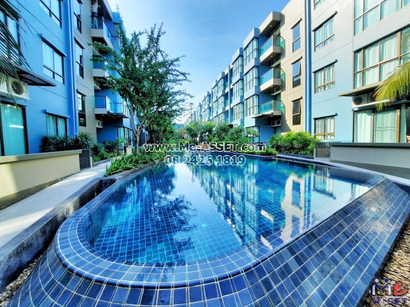ขายคอนโด ย่าน ชะอำ หัวหิน ร่วมจิตต์ หนองแจง เพชรบุรี : ลุมพินี พาร์คบีช 2 (ชะอำ) : 61.59 ตารางเมตร