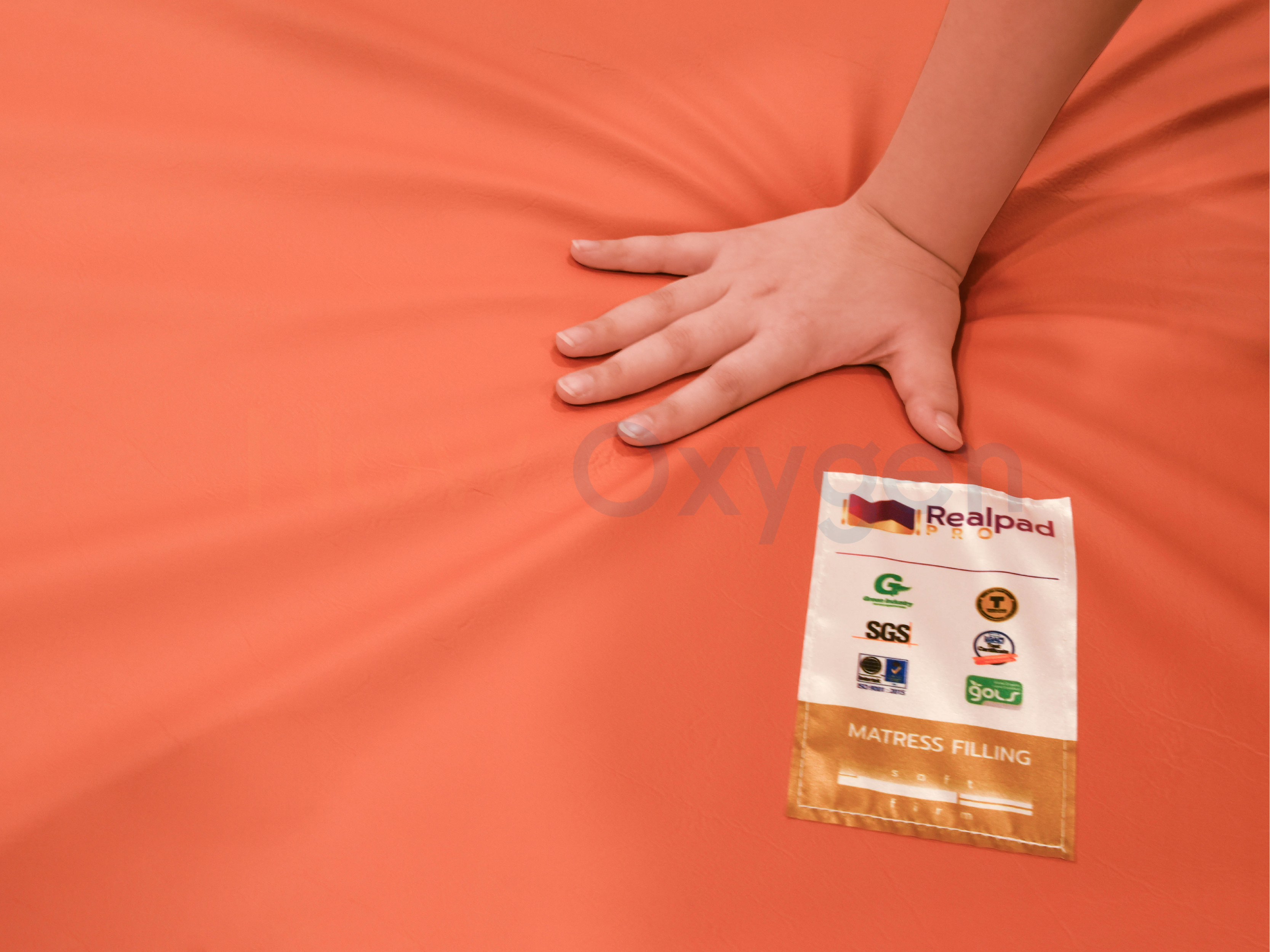 ที่นอนยางพารา กระจายแรงกดทับ หนาพิเศษ ทนทาน รุ่น Realpad Pro L รับประกัน 5 ปี