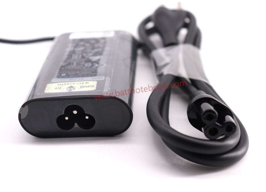 Adapter Notebook Dell XPS 9370 45W TYPE-C แท้ศูนย์ Dell สายชาร์จโน๊ตบุ๊ค Dell XPS 9370 หัว Type-c ตรงรุ่น ตรงสเปก รับประกันศูนย์ Dell Thailand ราคาถูก