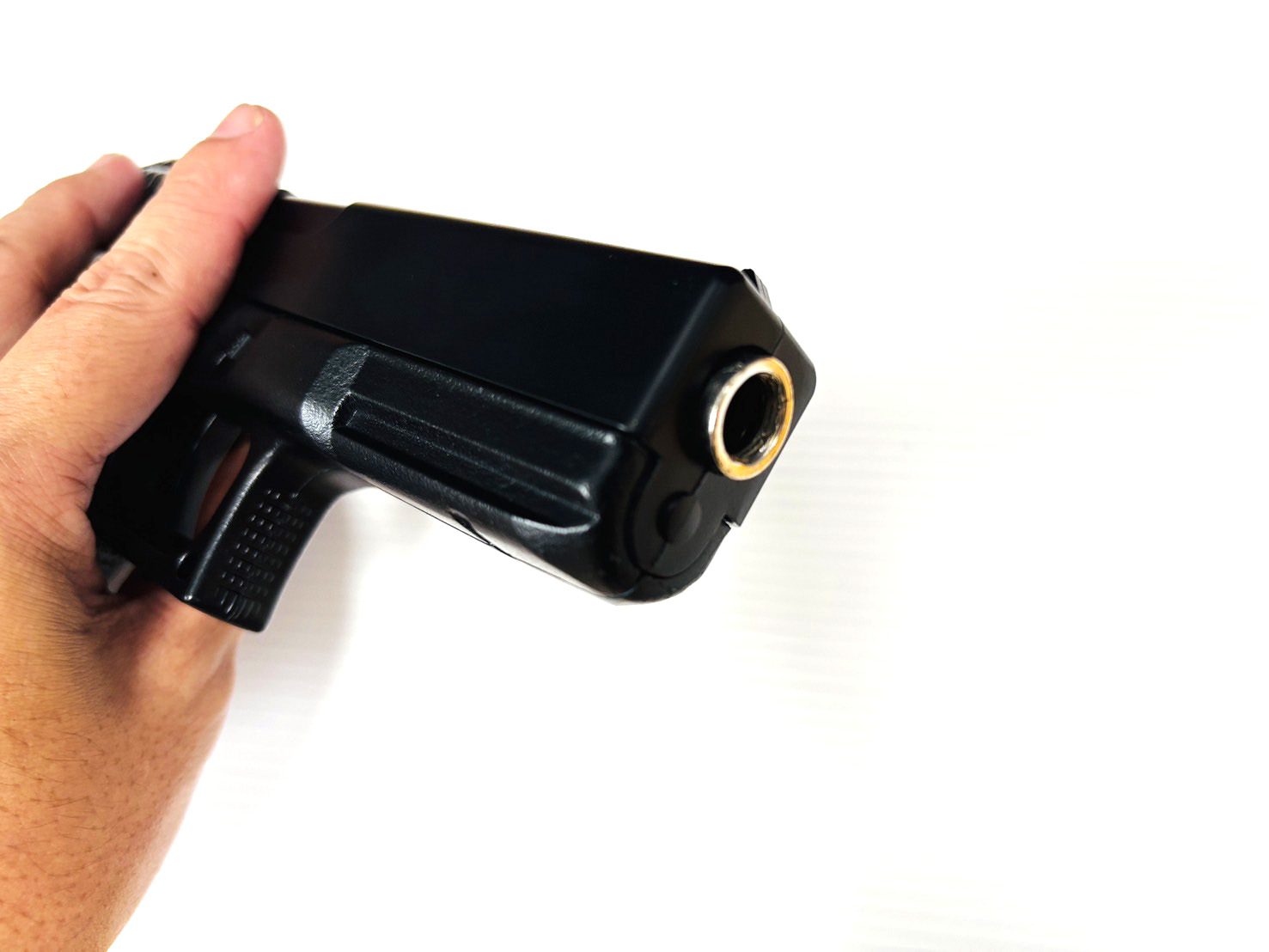 ปืนอัดลมสั้น รุ่น Glock17 โลหะ ระบบชักยิงทีละนัด