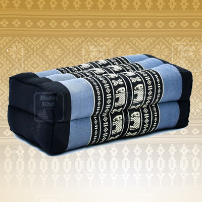 หมอนหนุน ขิดมาตรฐาน ของรับไหว้ ,The original Khit Rectangle health Pillow Thai Bolster Lumber 33x15x10 cm