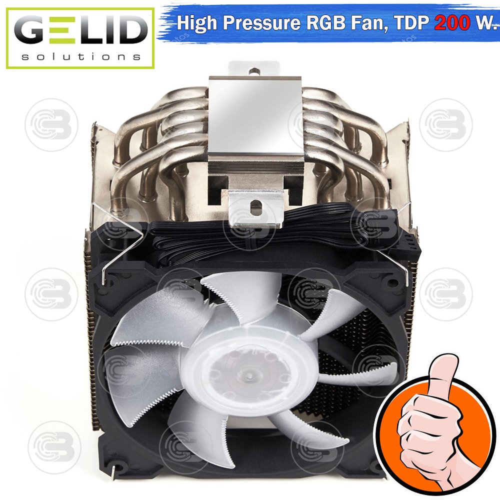 [CoolBlasterThai] GELID SIROCCO Extreme Performance RGB CPU Cooler (LGA1700 Ready) ประกัน 5 ปี