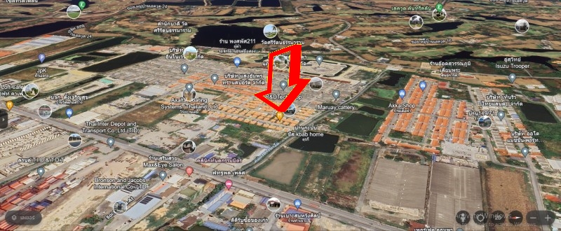 ขายบ้านเดี่ยวหลังมุม ย่าน ศรีวารีน้อย หัวตะเข้ บางโฉลง บางพลี บางนา-ตราด : ม.นิรันดร์แกรนด์ Nirun Grand : 2 ชั้น 55.4 ตร.วา