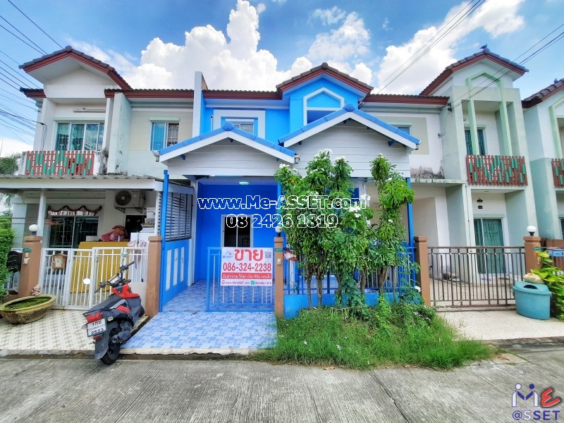 ขายทาวน์โฮม ใกล้รถไฟฟ้า ย่าน สายไหม ออเงิน เพิ่มสิน : ไลโอ พหลโยธิน-วัชรพล : 2 ชั้น 17.1 ตารางวา