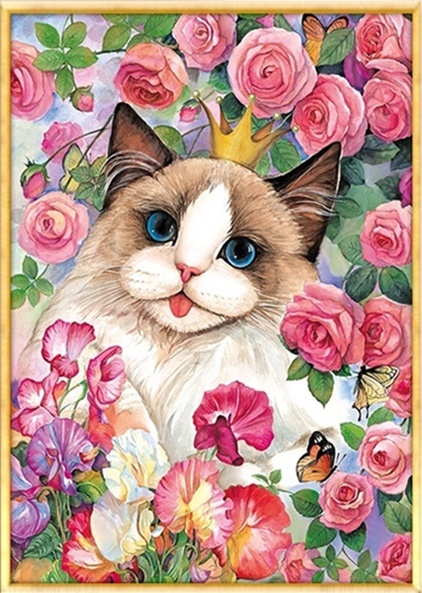 Lovely cat (พิมพ์ลาย)