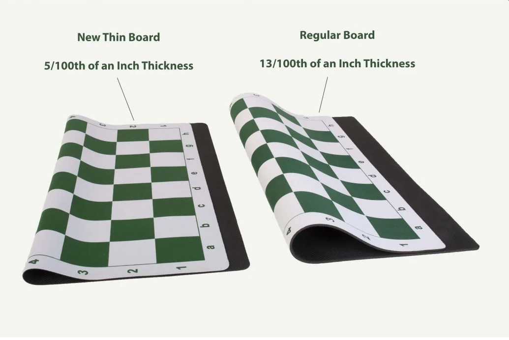 20" Thin Mousepad Chess Board กระดานหมากรุกสากลยาง (หนา1mm)