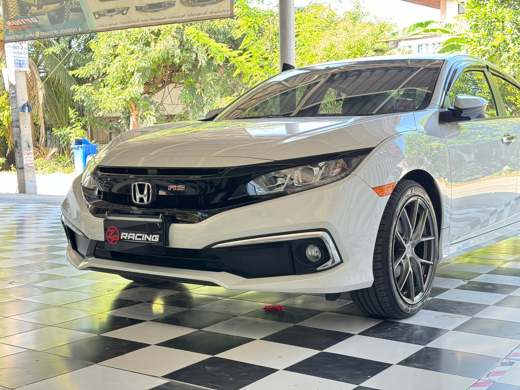 กระจังหน้า CIVIC RSแท้ 2019-2021 แท้ (MC)