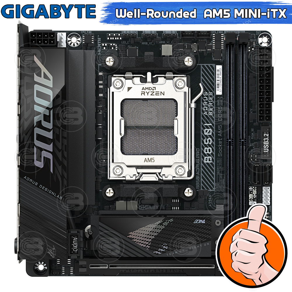 [CoolBlasterThai] GIGABYTE MAINBOARD B850I AORUS PRO REV 1.1 AMD AM5 DDR5 Mini-iTX ประกัน 3 ปี