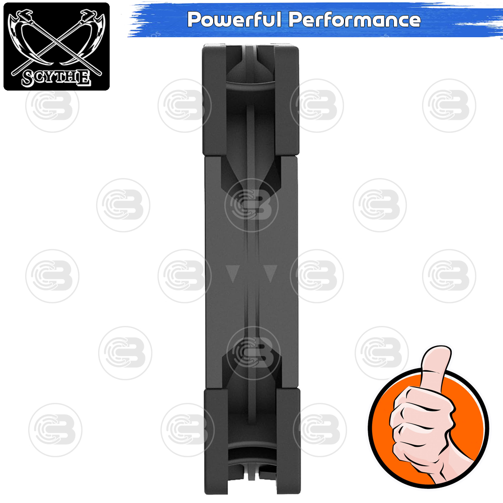 [CoolBlasterThai] SCYTHE Wonder Tornado 120 3-Pack Fan Case (size 120 mm.)