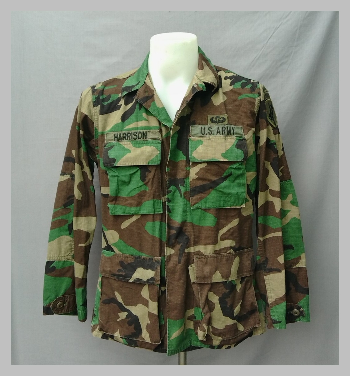 ขายแล้ว เสื้อทหารสหรัฐ woodland