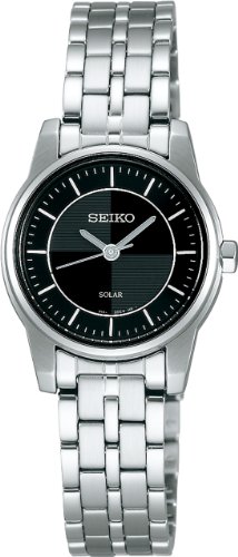 Seiko นาฬิกาผู้หญิง รุ่น STPR033 - สีดำ/เงิน
