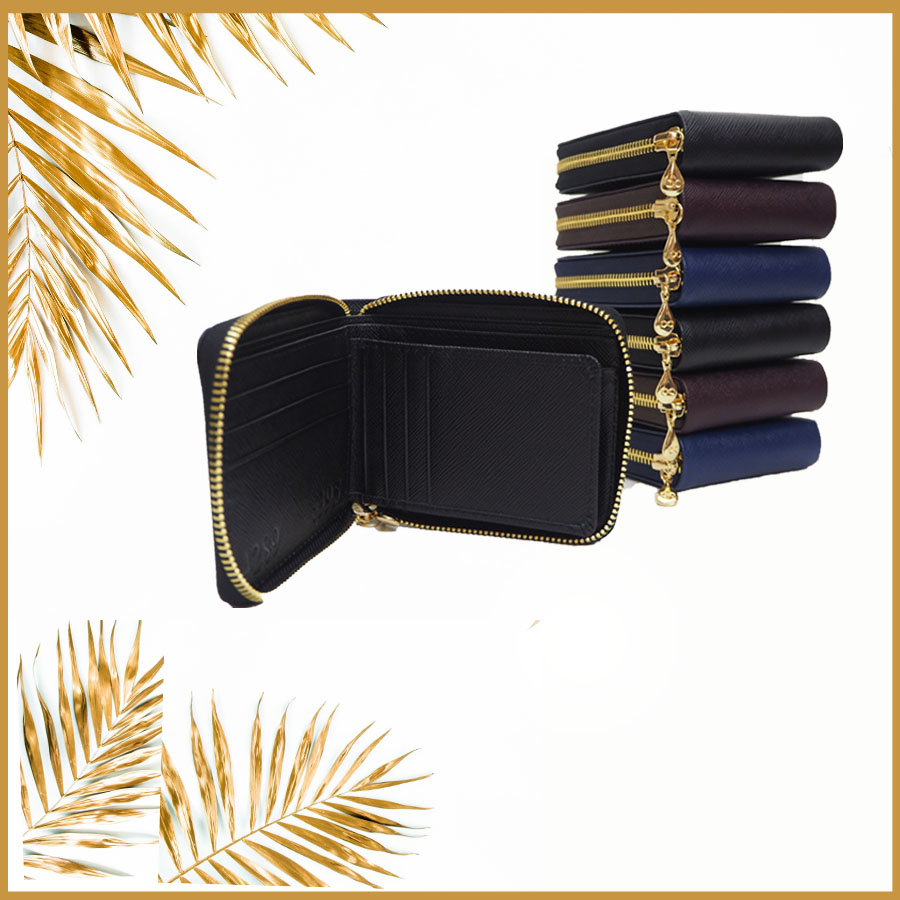 กระเป๋าซิปรอบสั้น รุ่นT-Harv