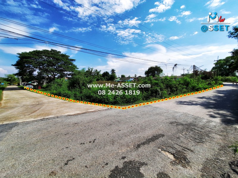 ขายที่ดินเปล่า ติดคลองบางแก้ว ย่าน พะเนียด ห้วยตะโก นครชัยศรี นครปฐม : 2-3-43 ไร่