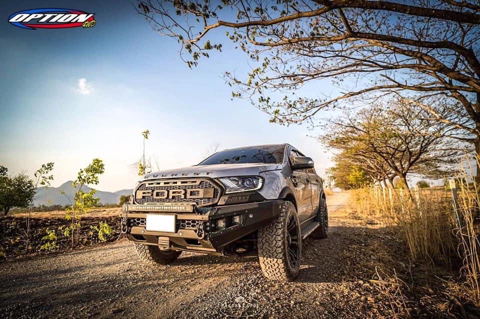 กันชนหน้า กันชนเหล็ก Option4WD รุ่น Option V.1