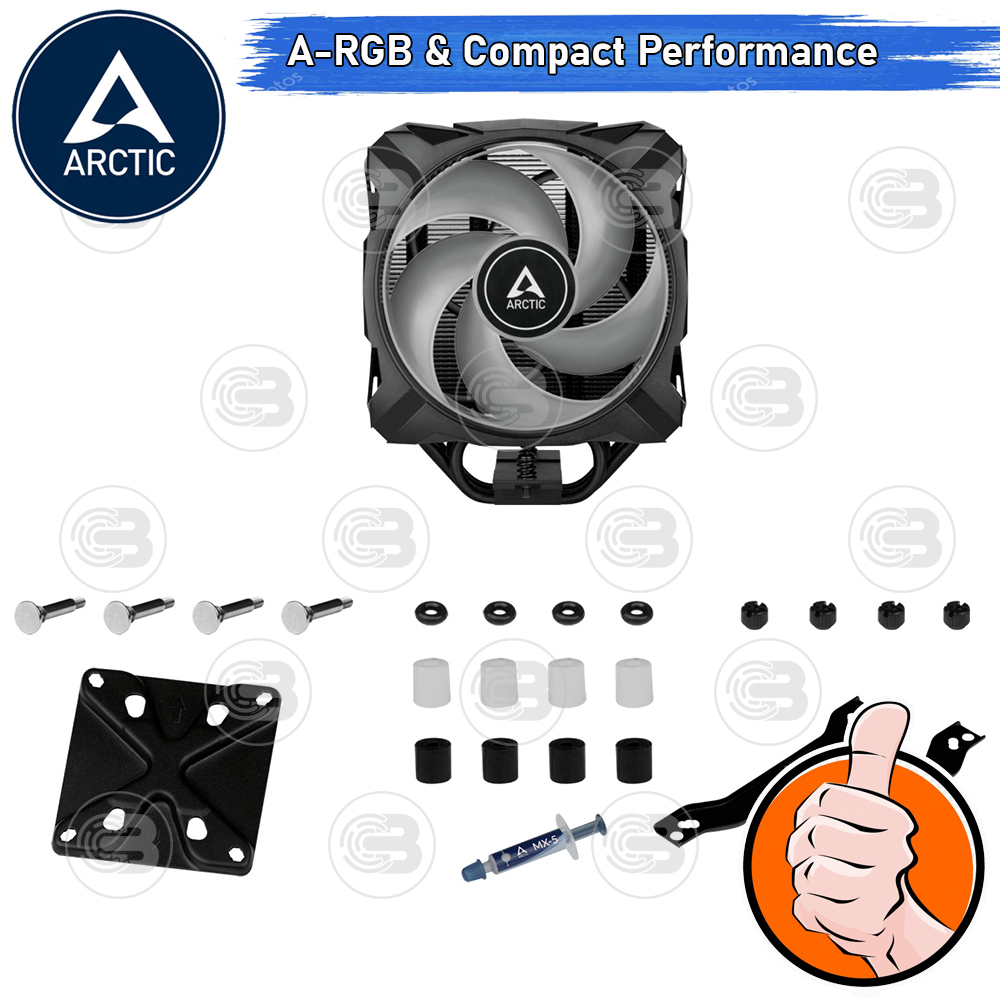 [CoolBlasterThai] Arctic Freezer i35 A-RGB Tower CPU Cooler for Intel ประกัน 6 ปี (LGA1851/1700 Ready)