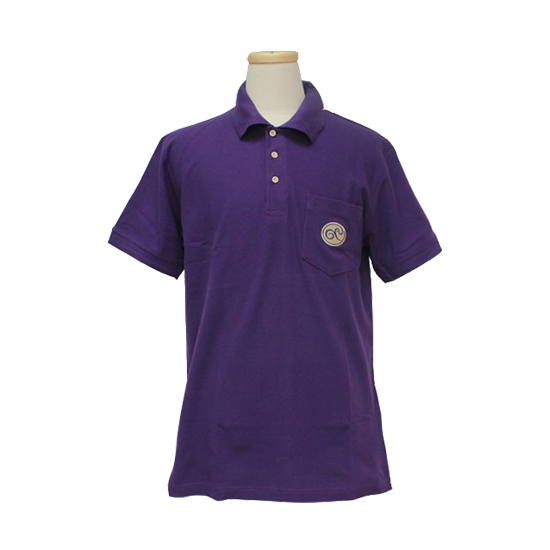 เสื้อโปโล ภัทรพัฒน์สีม่วงเข้ม