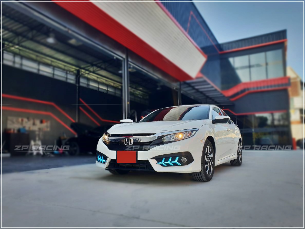 ไฟ Daylight CIVIC FC ทรง Lamborghini (V.4)