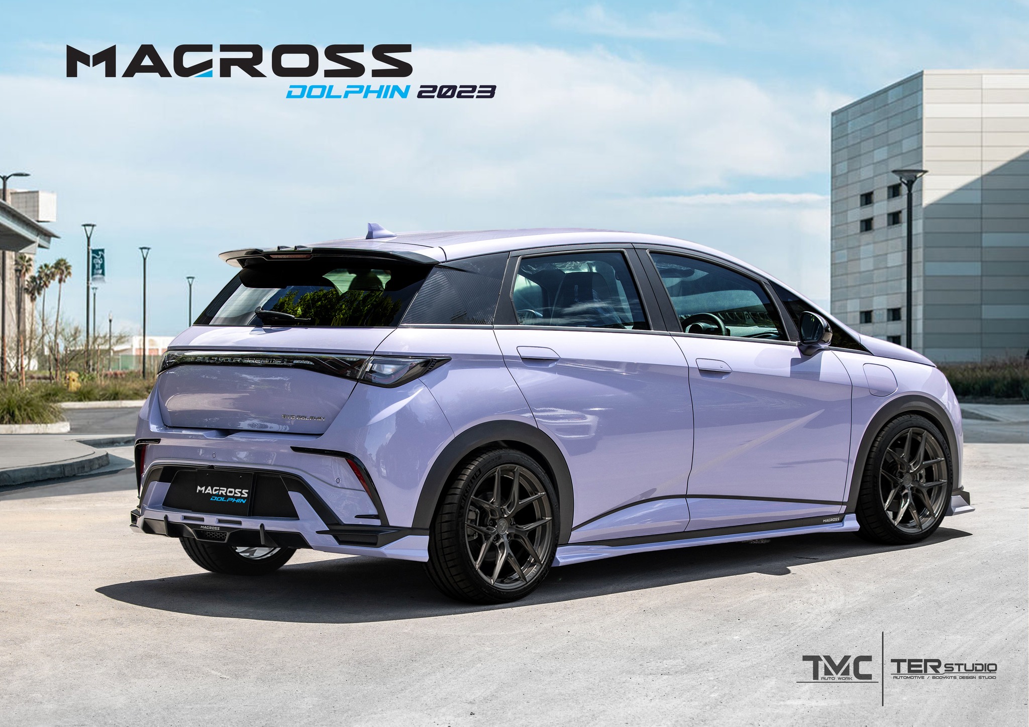 ชุดแต่ง ชุดสเกิร์ต BYD DOLPHIN รุ่น MACROSS