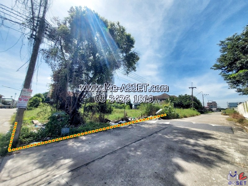 ขายที่ดินถมแล้ว ติดถนน 2 ด้าน ย่าน คูคต ธูปะเตมีย์ ลำลูกกาคลอง 3, ลำลูกกาคลอง 2 : ซอยลำลูกกา 19/3 : 250.5 ตร.วา