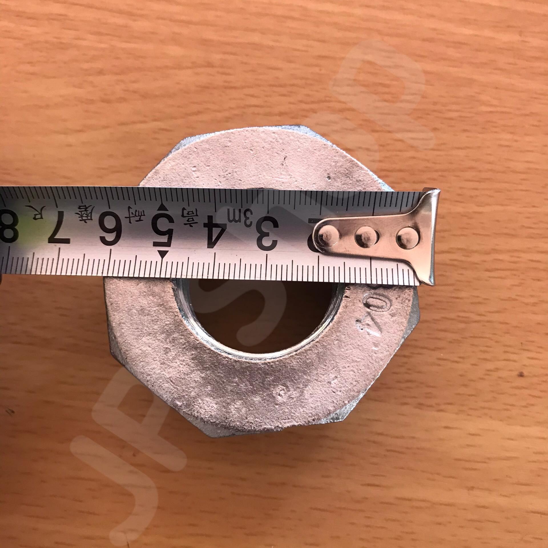 ข้อลดเหลี่ยม 2 นิ้ว ลด 1 นิ้ว สแตนเลส 304 #1118