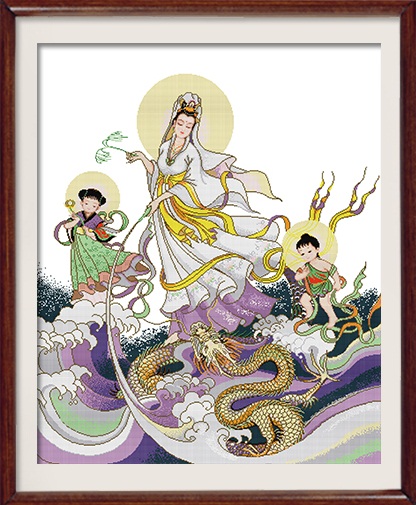 Bless Guanyin (ไม่พิมพ์/พิมพ์ลาย)