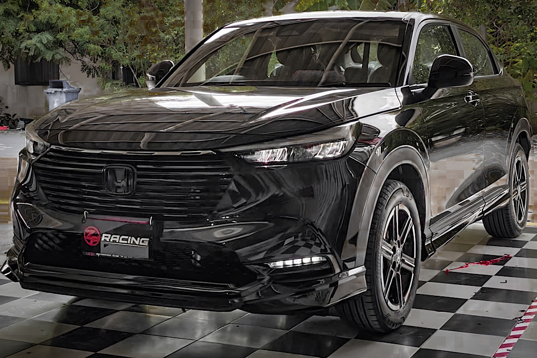 ชุดแต่ง ชุดสเกิร์ต Honda HR-V eHEV 2022 รุ่น MUGEN