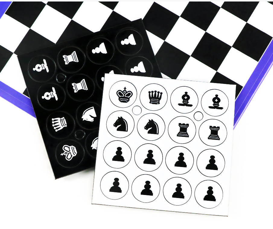 หมากรุกสากลแม่เหล็กพกพา Mini Chess (Pocket book-Style Travel Edition)