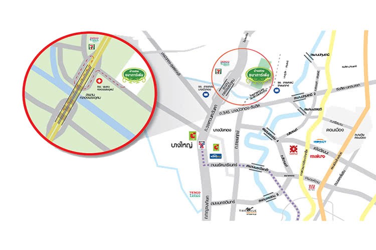 ขายและเช่า ทาวน์โฮมหลังมุม ย่าน เลียบคลองพระอุดม ซอยวัดท่าเกวียน คลองบางไผ่ วัดทองสะอาด ลาดหลุมแก้ว : ม.บ้านสวนธนาการ์เด้น : 2 ชั้น 40.2 ตร.วา