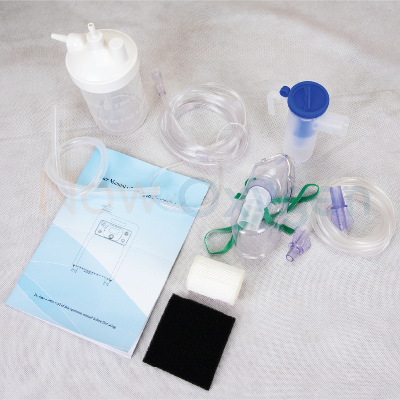 ตู้พักฟื้นสัตว์ขนาด 45*45 ซม. จับคู่กับเครื่องผลิตออกซิเจนขนาด 5 ลิตร Canta รุ่น VH5-N Eco